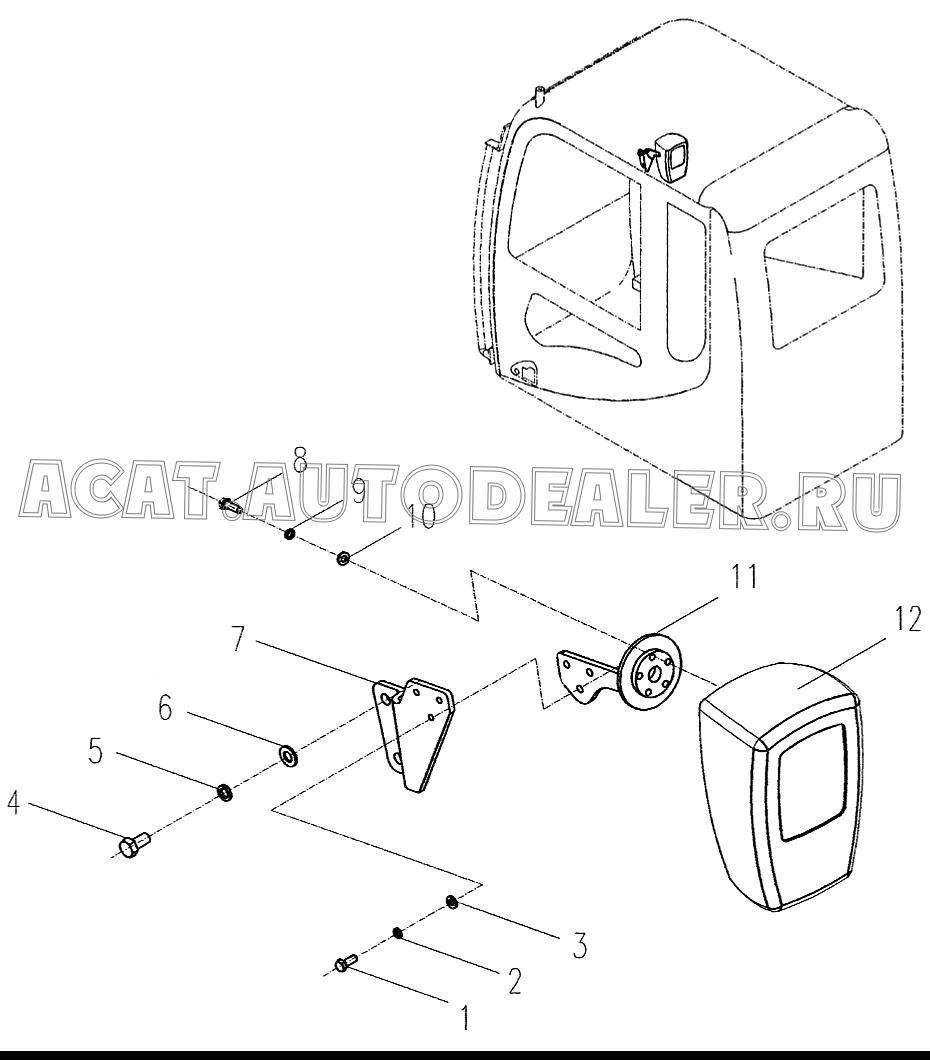 Кронштейн 22A0515 для LiuGong CLG 925