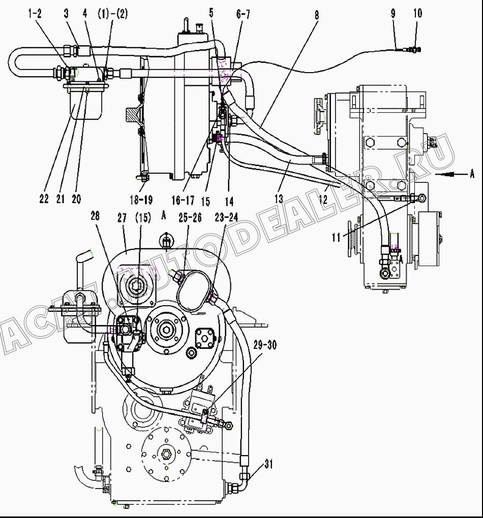 BRACKET 29040008771 для SDLG LG916