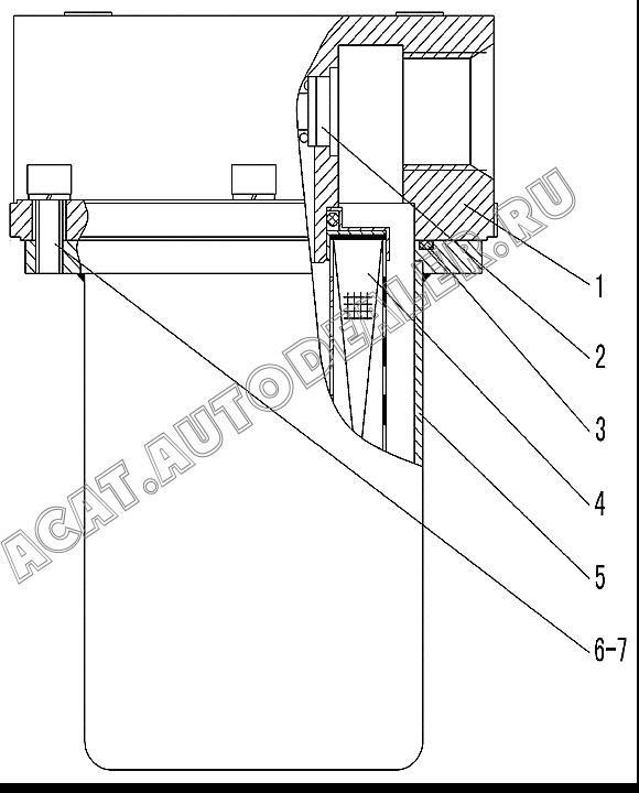 UPPER SHELL PYQ120A-001 4110000507002 для SDLG LG916
