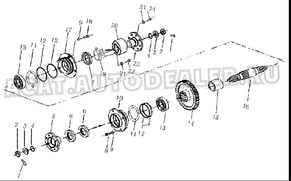SPLINT PIN 4110000218075 для SDLG LG916