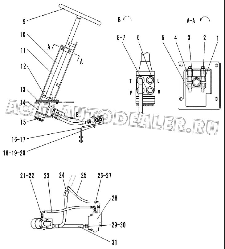 FIX PLATE 29310011251 для SDLG LG916