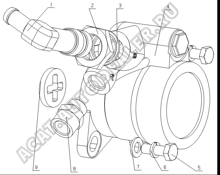 Drive sleeve 231-3407013 для Yuchai YC4E140-30