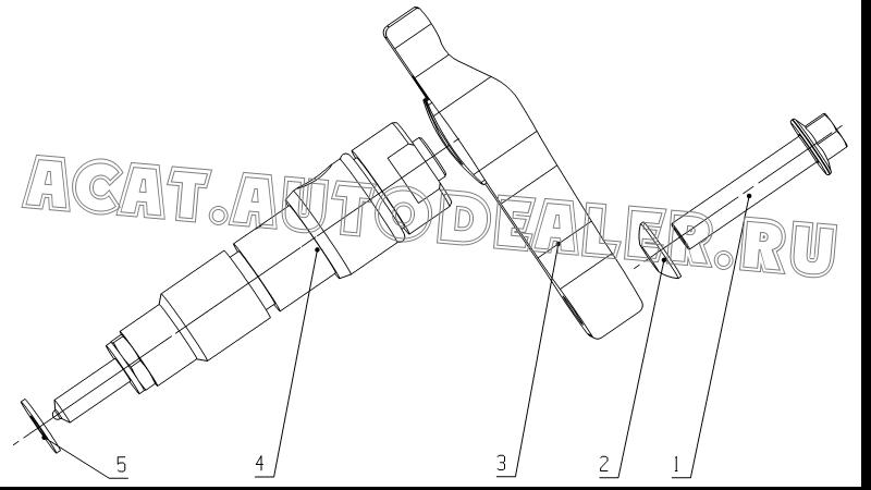 Injector plate L3000-1112022A для Yuchai YC6L260-30