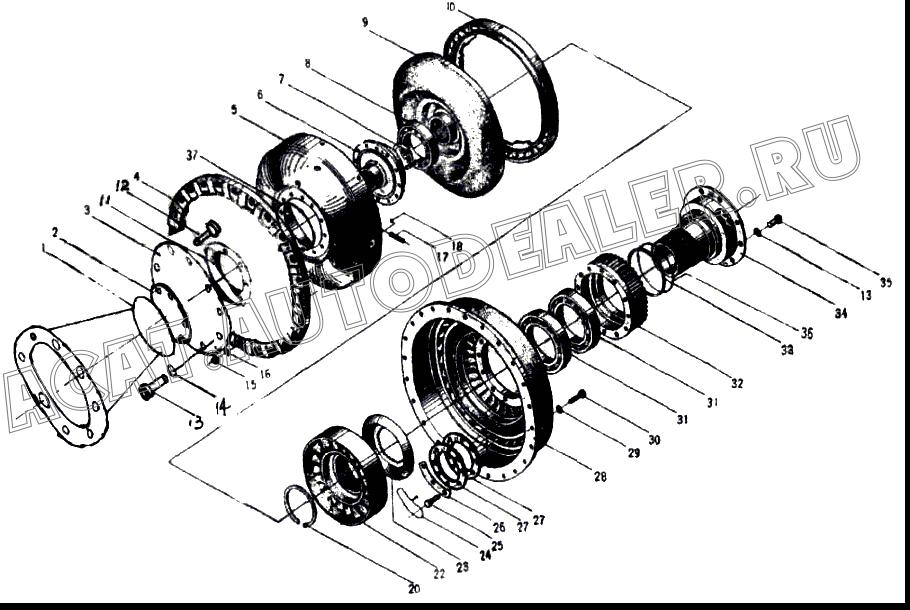 Shaft-Drive Z30E020000003T12 для ChengGong CG932E