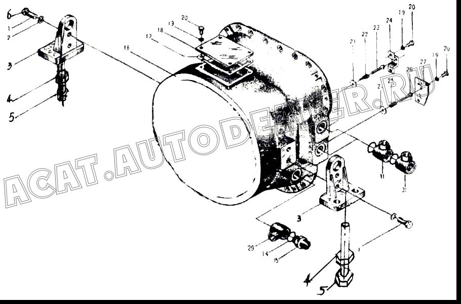 Transmission Bracket Z3BII0312 для ChengGong CG932E