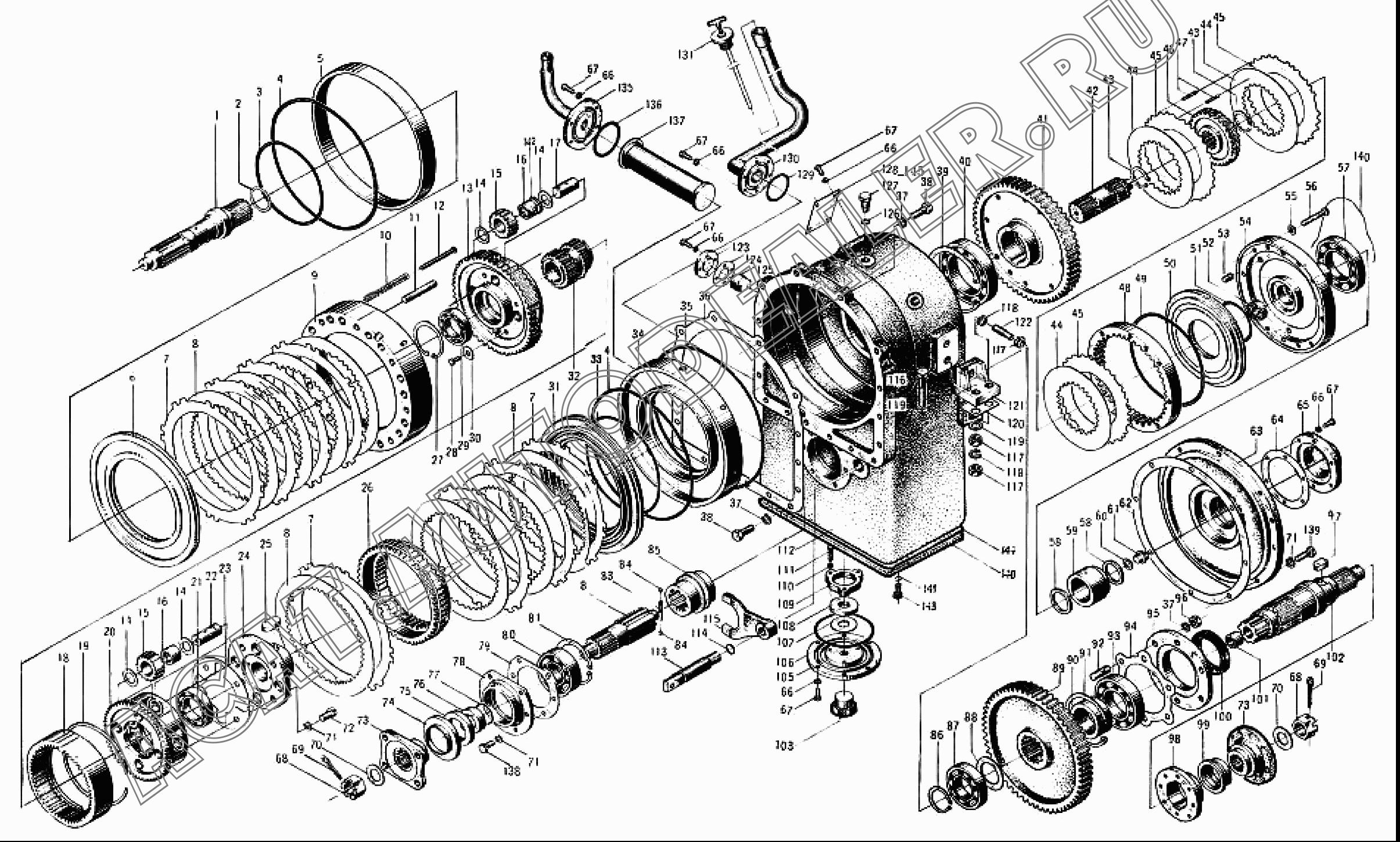 Output Shaft-Front Z3BII030000031 для ChengGong CG932E