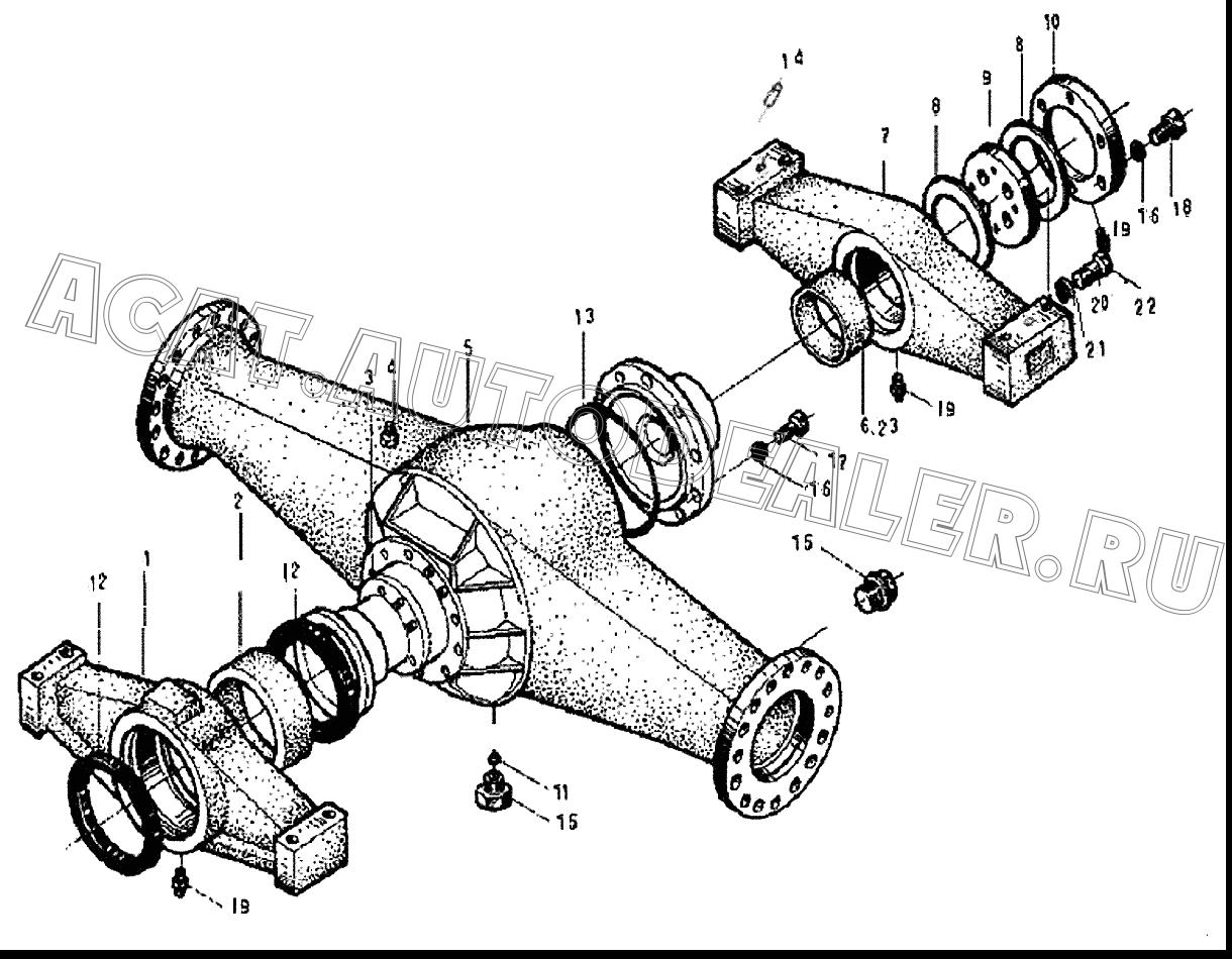 Exhaust Hole B80A0306T1 для ChengGong ZL50E-3