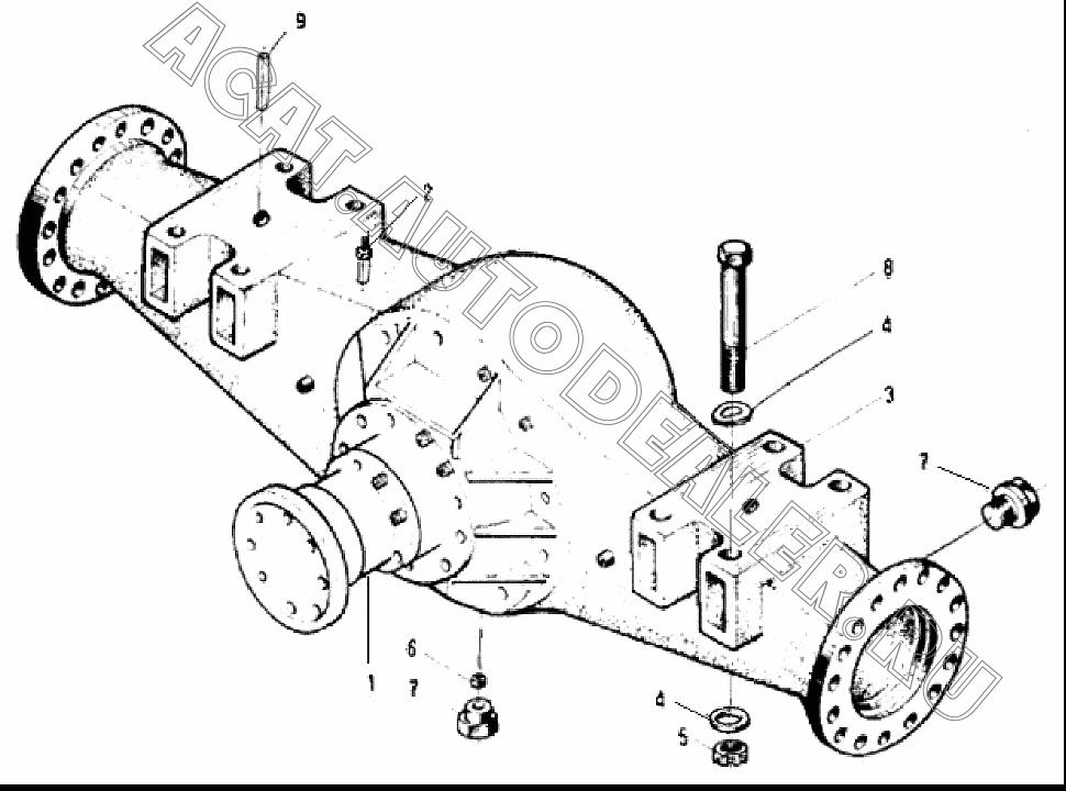 Oil Plug Body M30X2 S4HN-30 (SC05) для ChengGong ZL50E-3