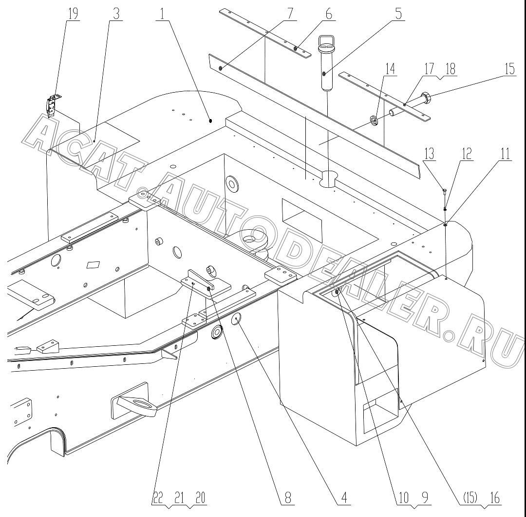 Ballast Z5E2121100001T8 для ChengGong ZL50E-3