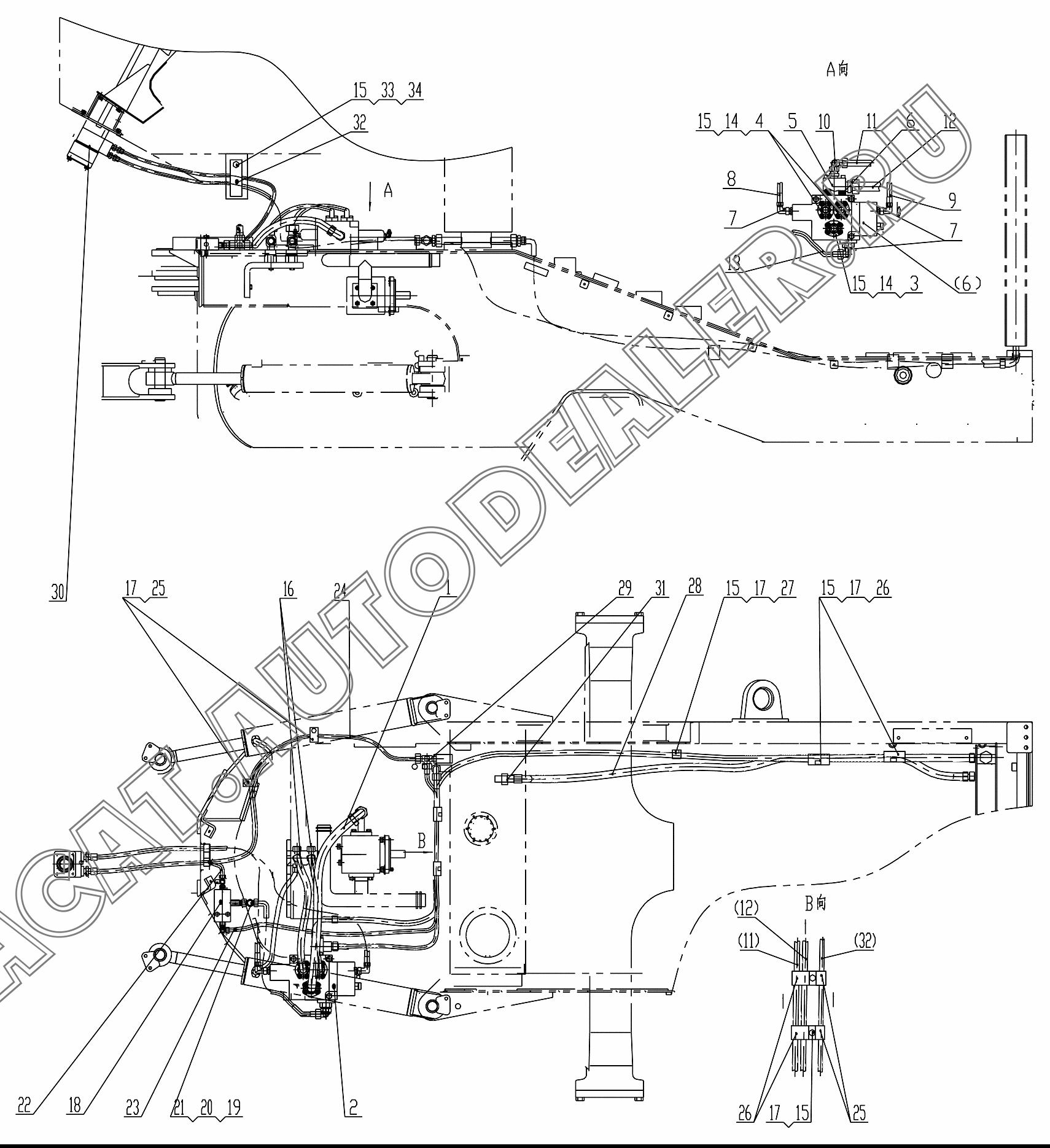 Connector Z5E20803T8 для ChengGong ZL50E-3