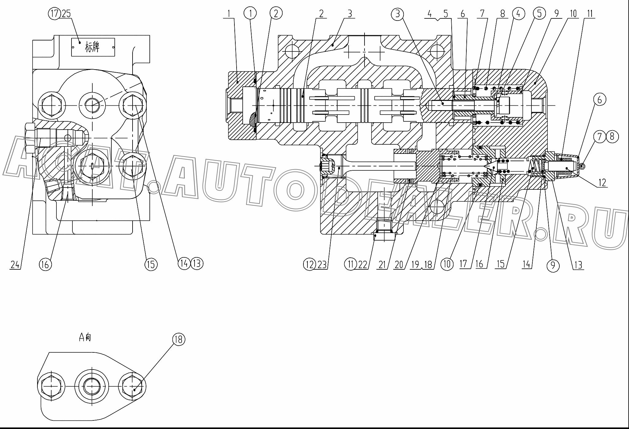 Tab HZLF25-04 для ChengGong ZL50E-3
