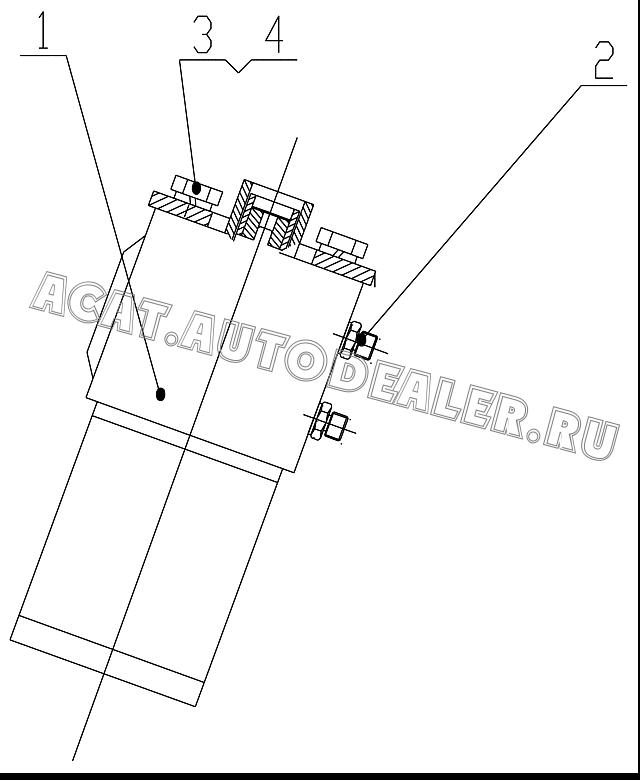 Redirector BZZ-125(502-3123) для ChengGong ZL50E-3
