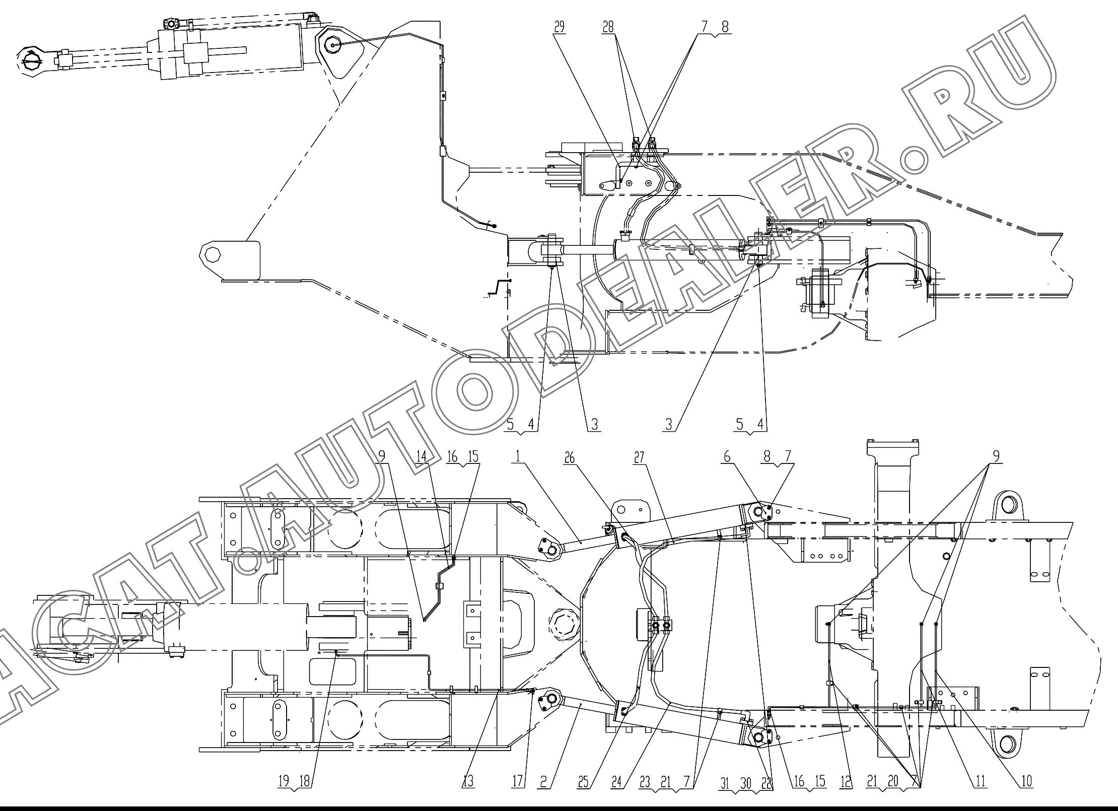 Clamp HCI-23.9 для ChengGong ZL50E-3