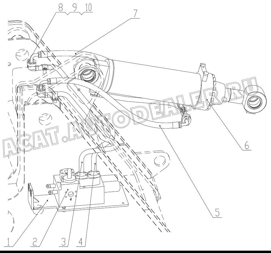 Knighthead Z5E21013T8 для ChengGong ZL50E-3