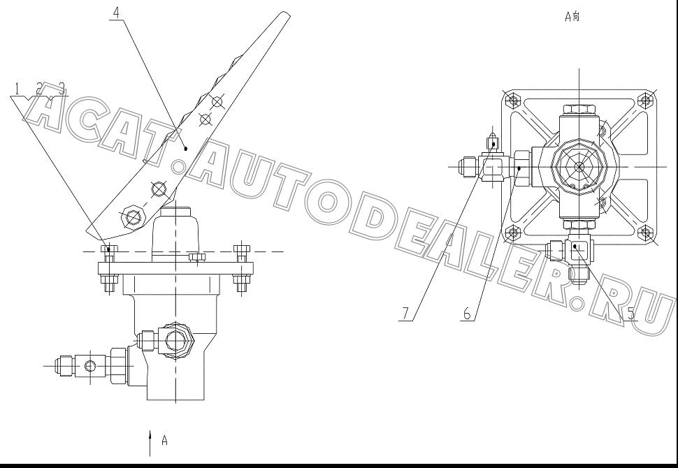 Valve MX60C(CDA) для ChengGong ZL50E-3